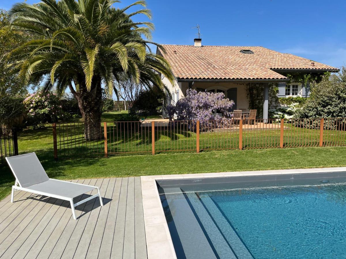 Maison De Charme Avec Piscine Saint-Martin-de-Seignanx Экстерьер фото